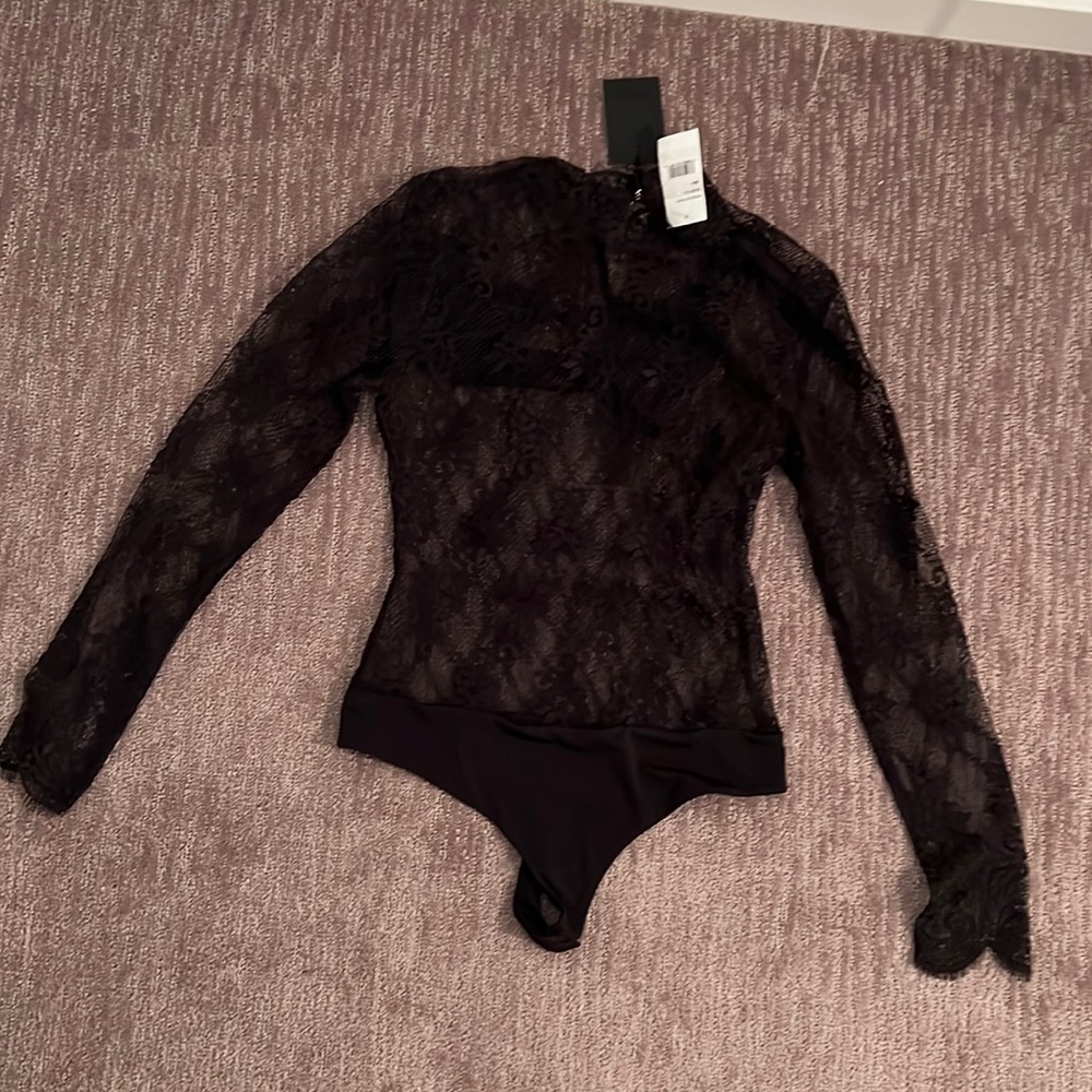 NBD Black Bodysuit